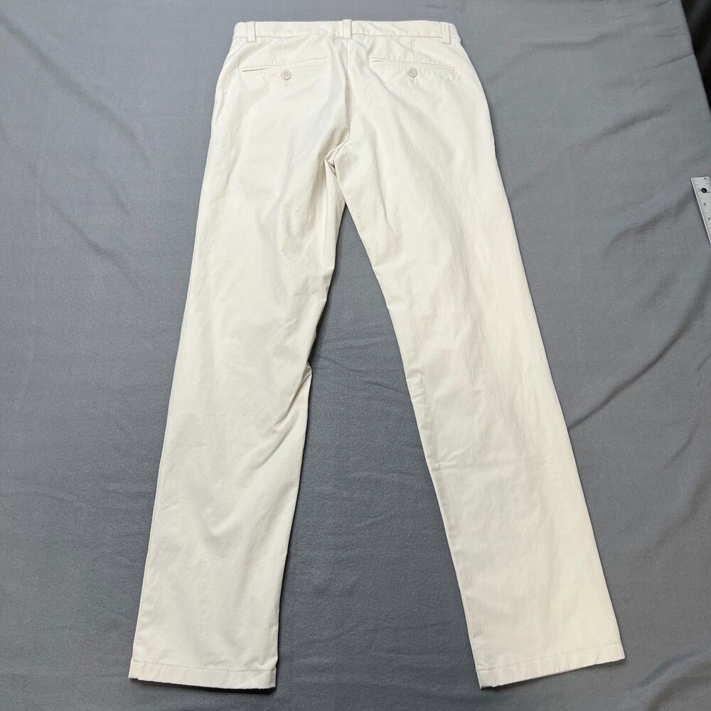 Vineyard Vines On-The-Go Chino Pants Men's 28 X 30 Ivory Slim Fit Performance - Picture 2 of 15